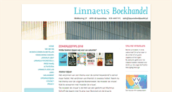Desktop Screenshot of linnaeusboekhandel.nl